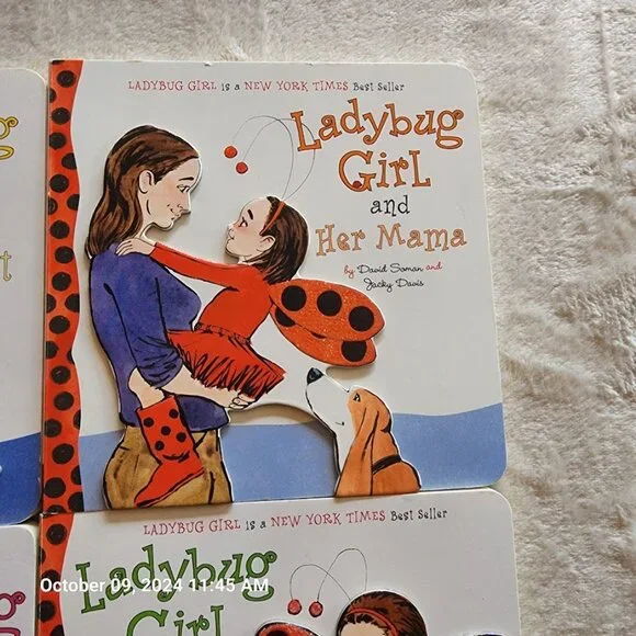 Ladybug Girl and Her Papa, Her Mama, Says Goodnight, Loves. 4 in Lot Board Books - Picture 3 of 6